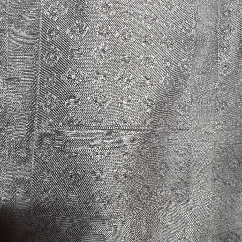 Robert Graham Black Patterned Button Down Shirt M… - image 4